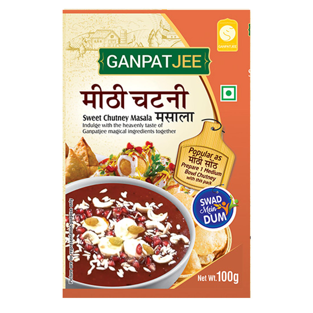 Ganpatjee Sweet Chutney Powder | Meethi Sonth Masala 100G