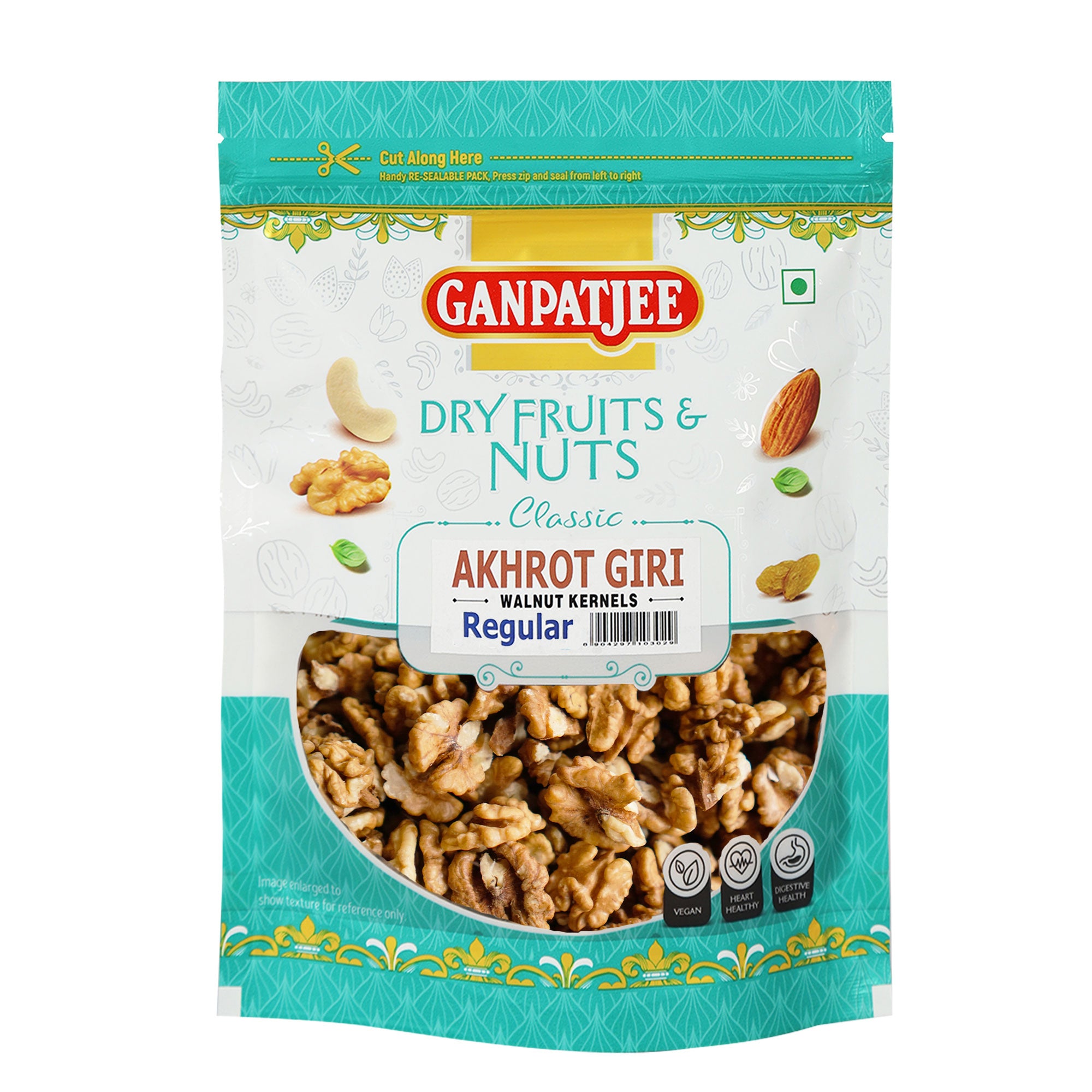 Ganpatjee Walnut Kernels Akhrotgir Regular 250g