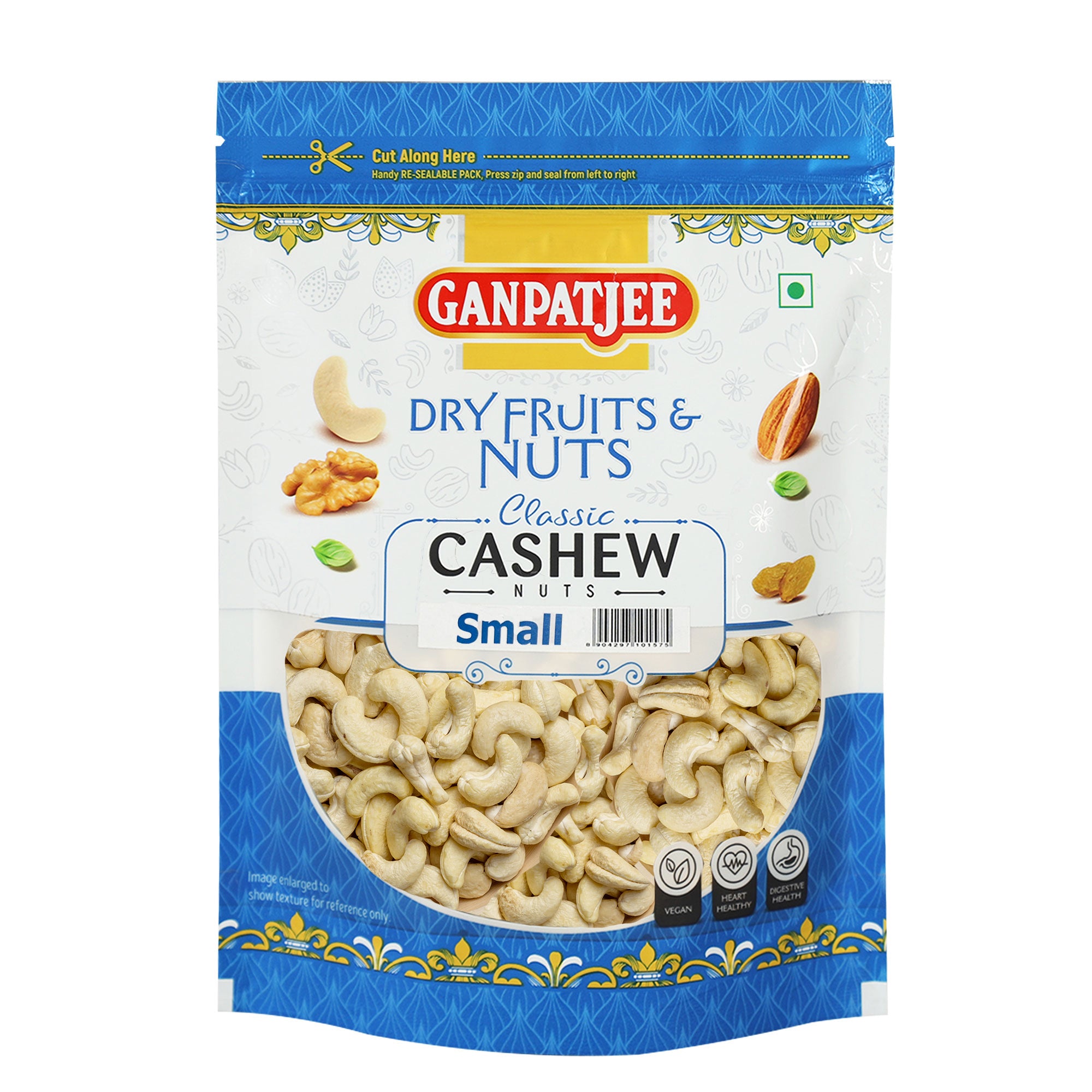 Ganpatjee Cashew Whole Kaju Small