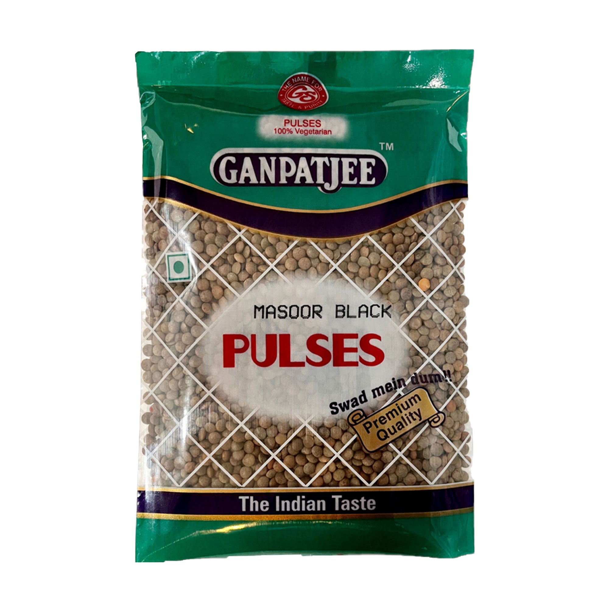 Ganpatjee Masoor Black 500G