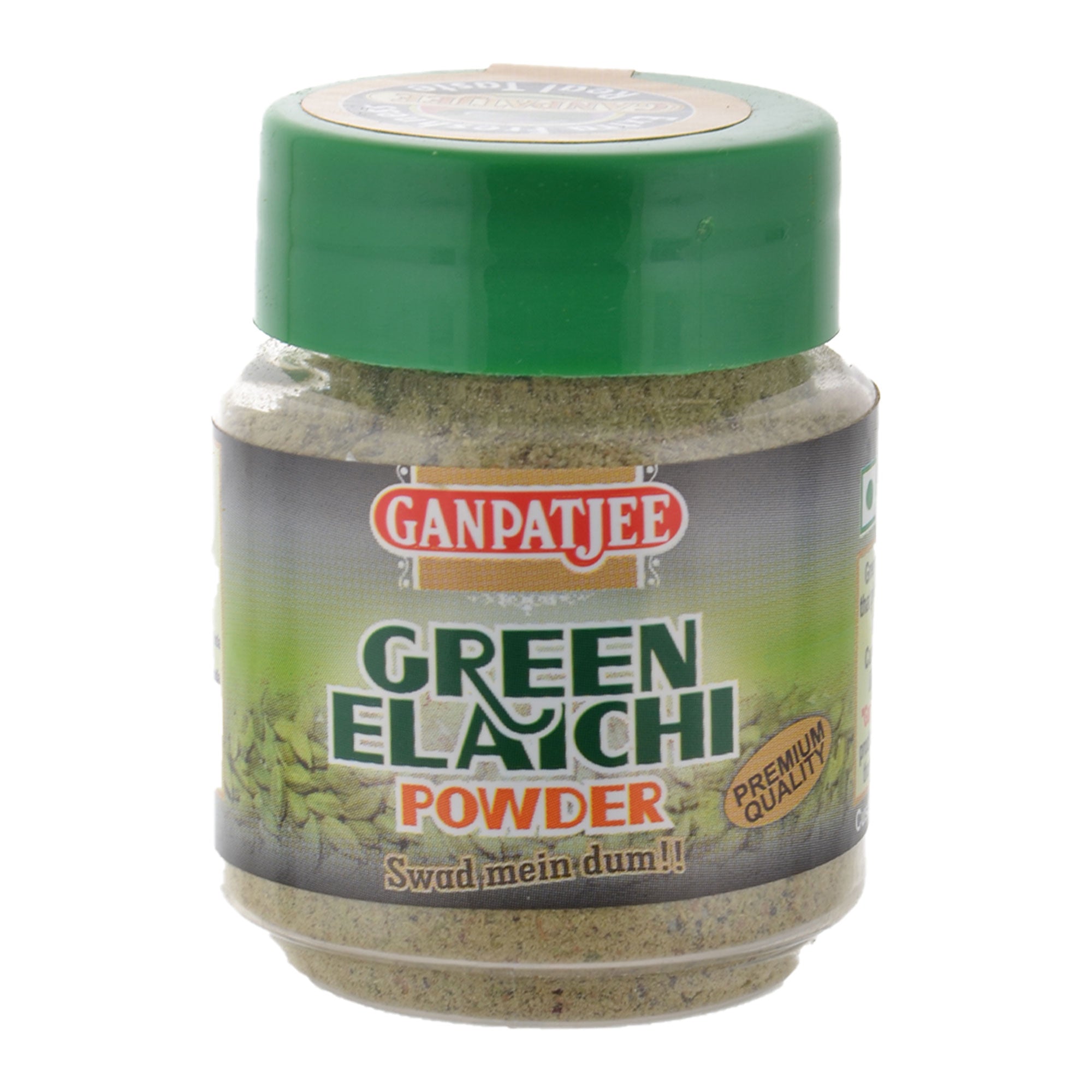 Ganpatjee Green Elaichi Cardamom Powder 25g