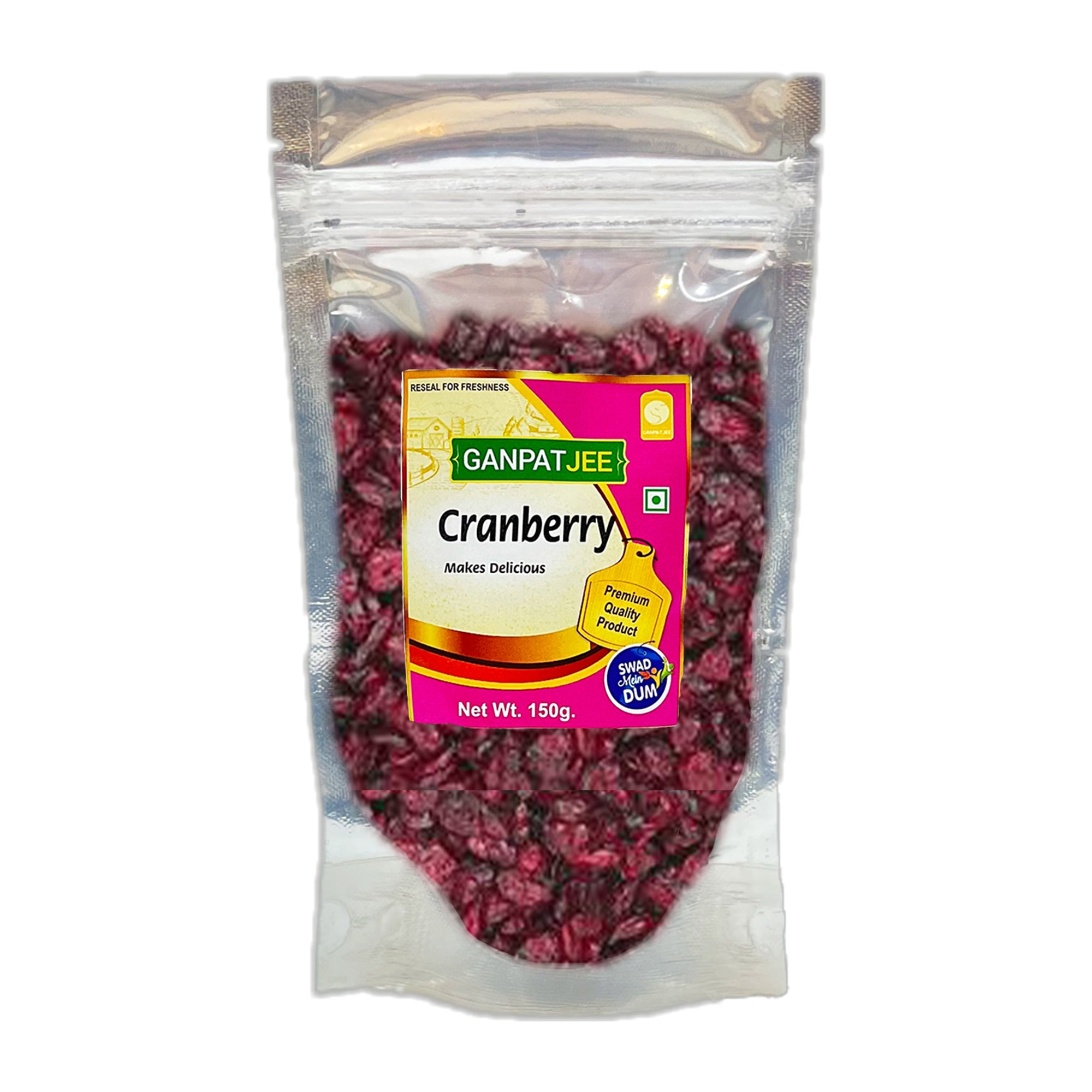 Ganpatjee Dried Cranberry 150G