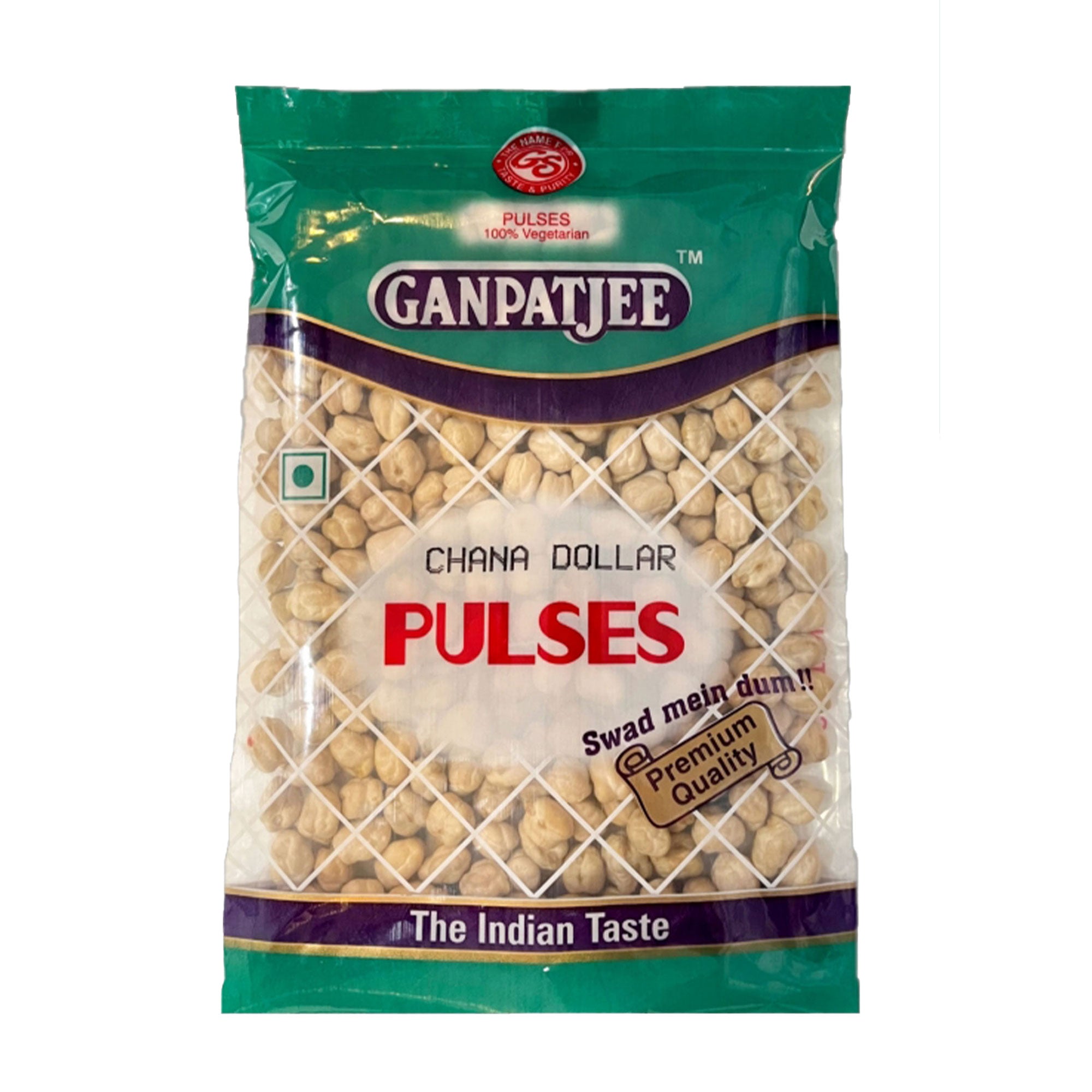 Ganpatjee Chana White Dollar 500G