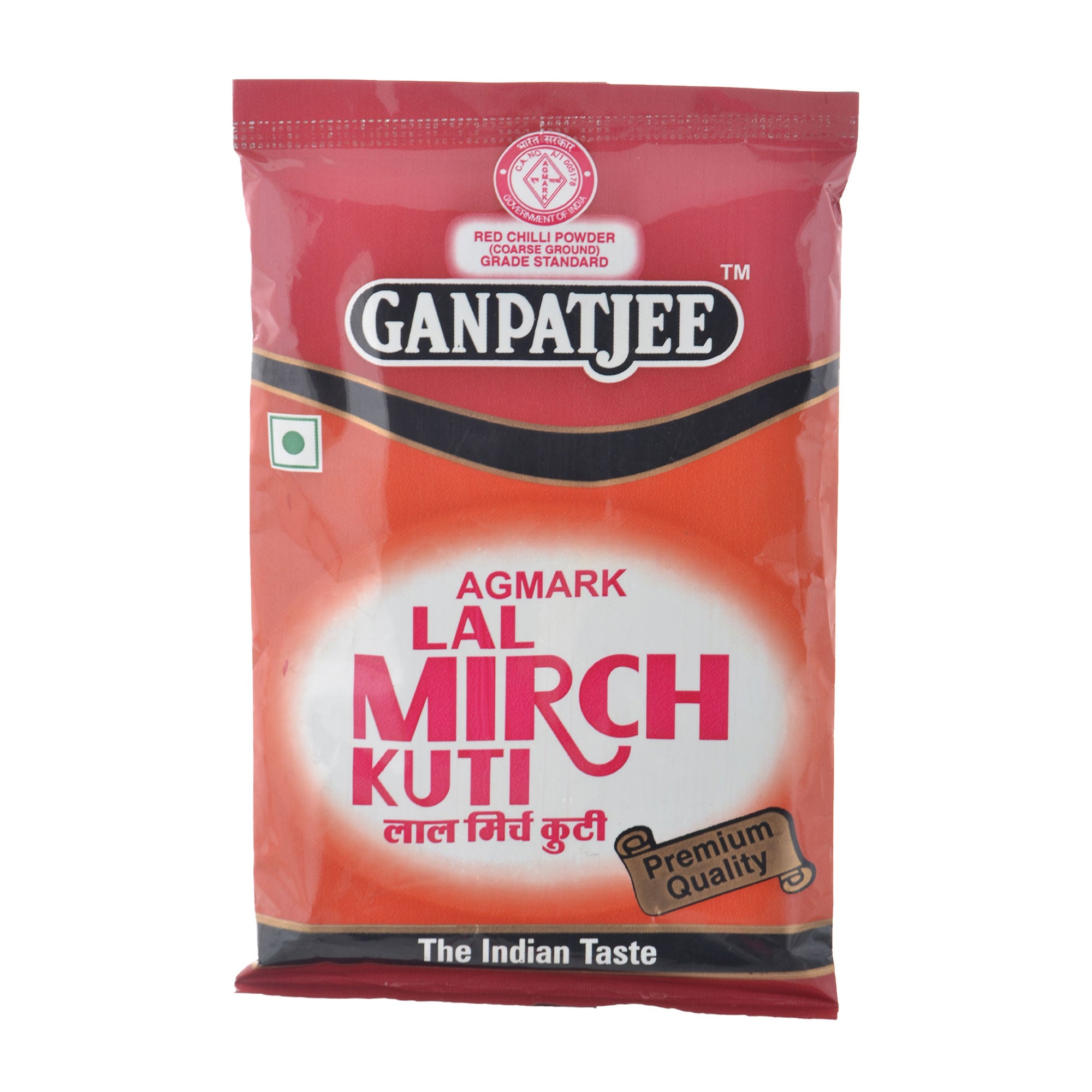 Ganpatjee Lal Mirch Kuti | Red Chilly Coarse 100g