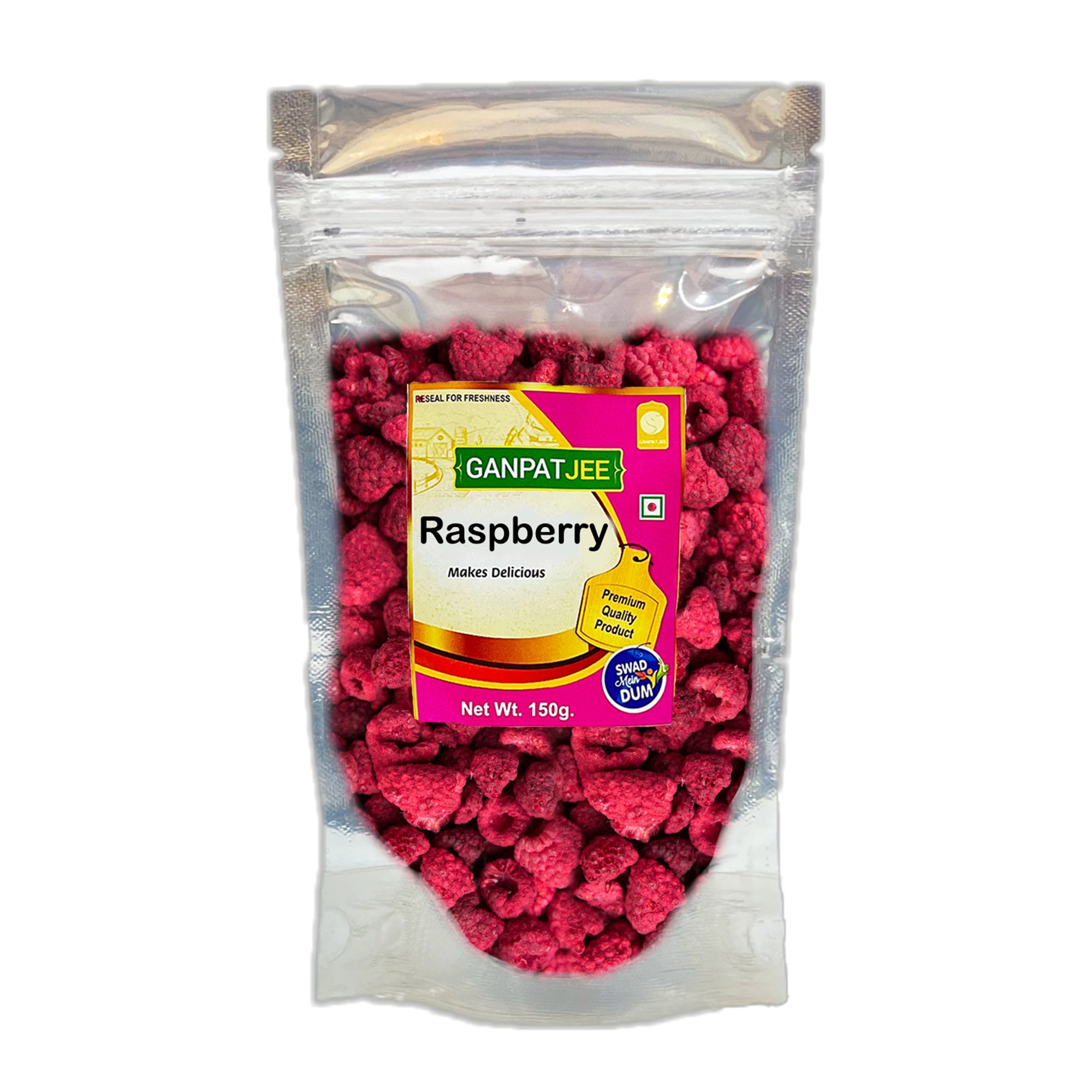 Ganpatjee Dried Raspberry 150g