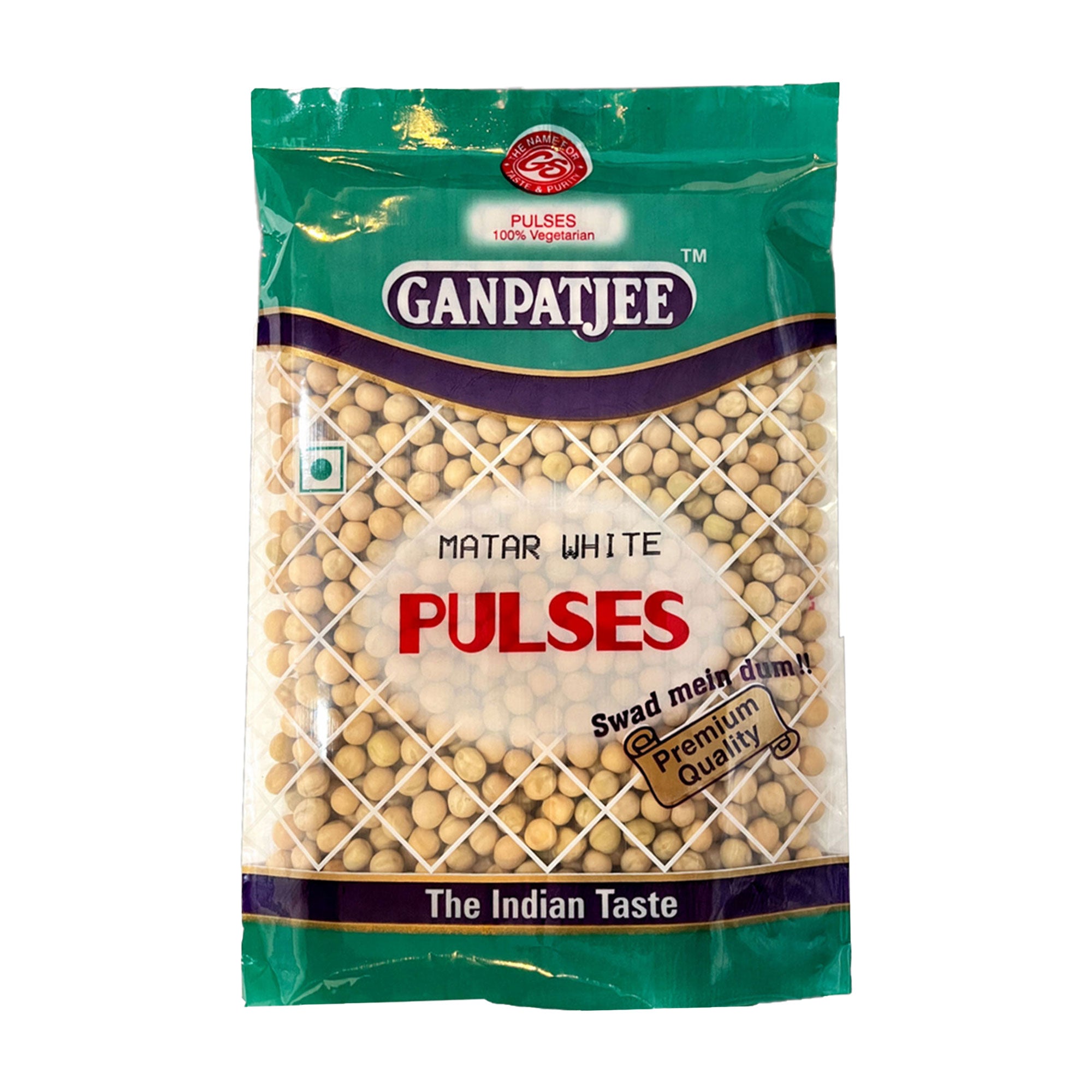 Ganpatjee Matar White 500G