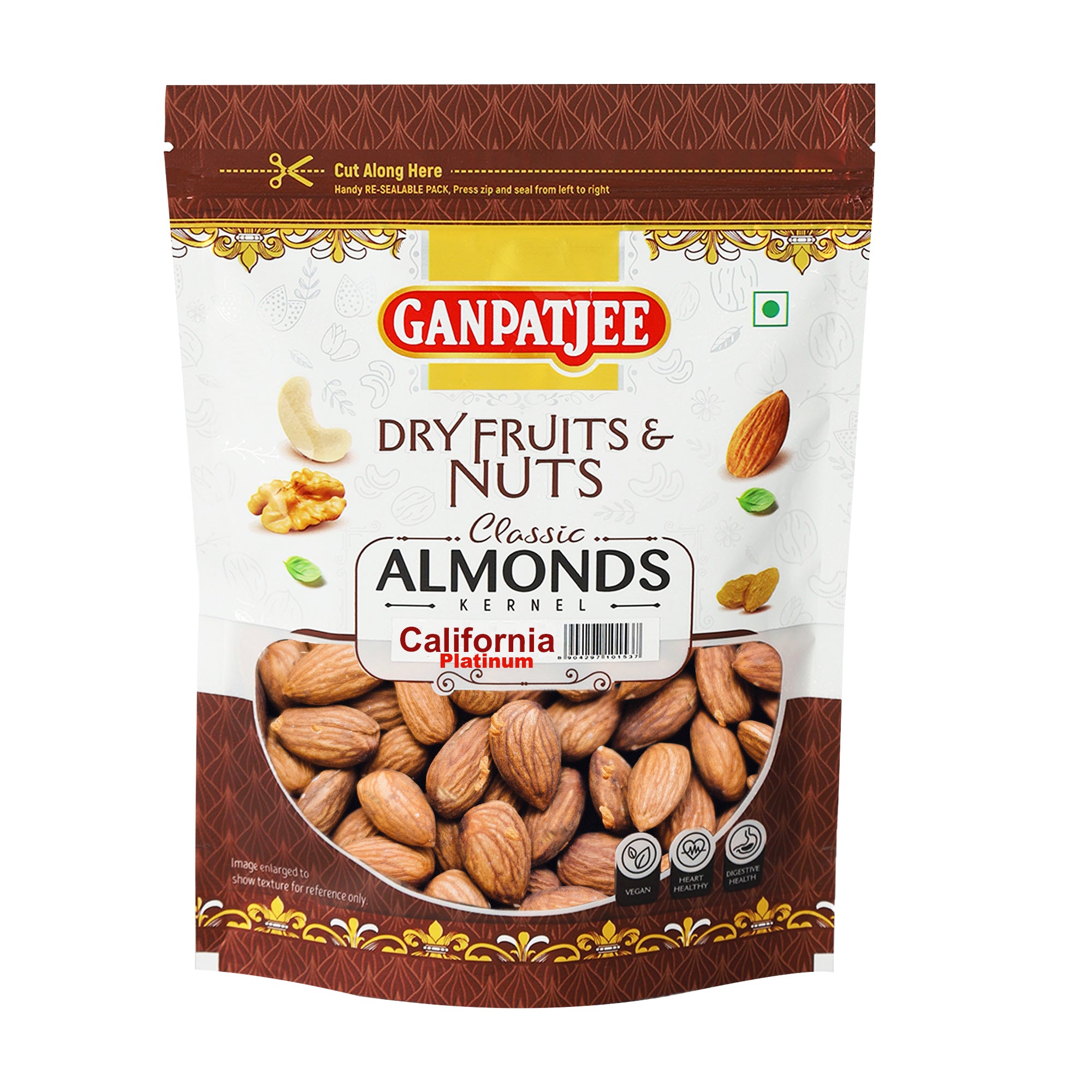 Ganpatjee Badamgiri Almonds California Platinum