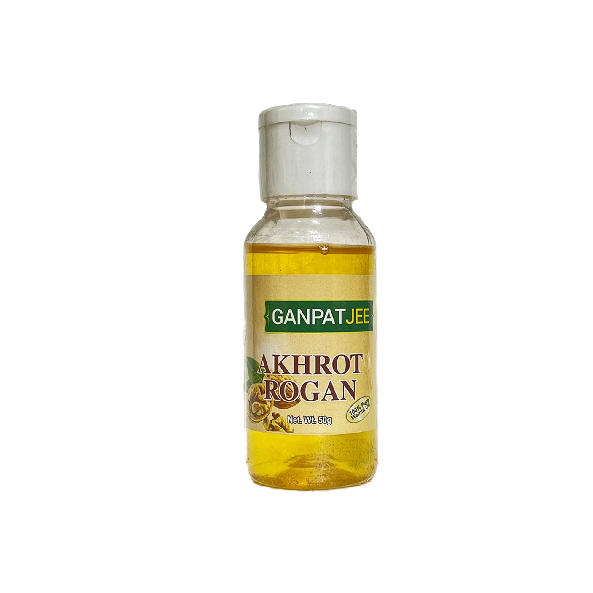 Ganpatjee Akhrotgiri Walnut Oil, 50g | 100% Natural and Pure