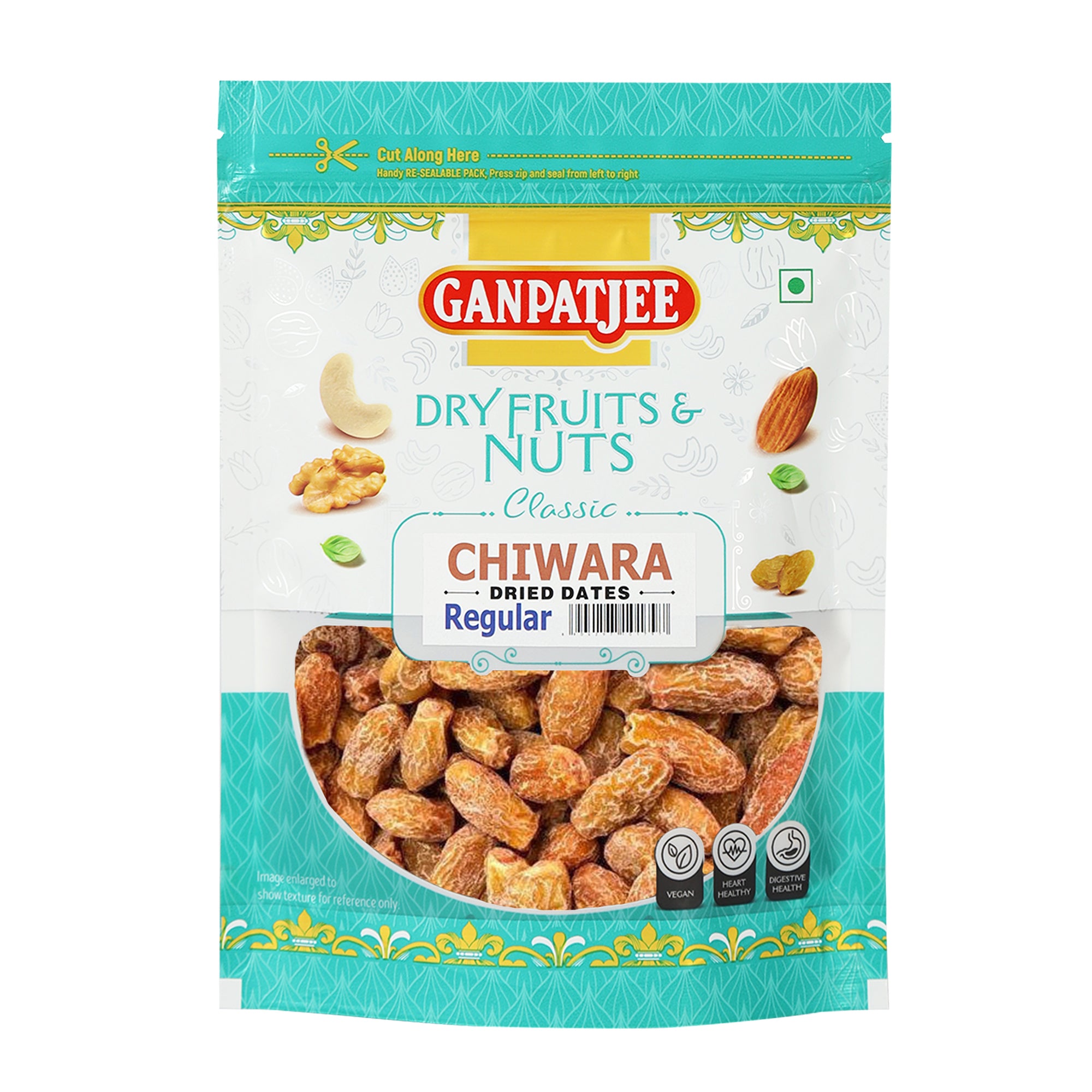 Ganpatjee Chuwara Regular | Dried Dates, 250g