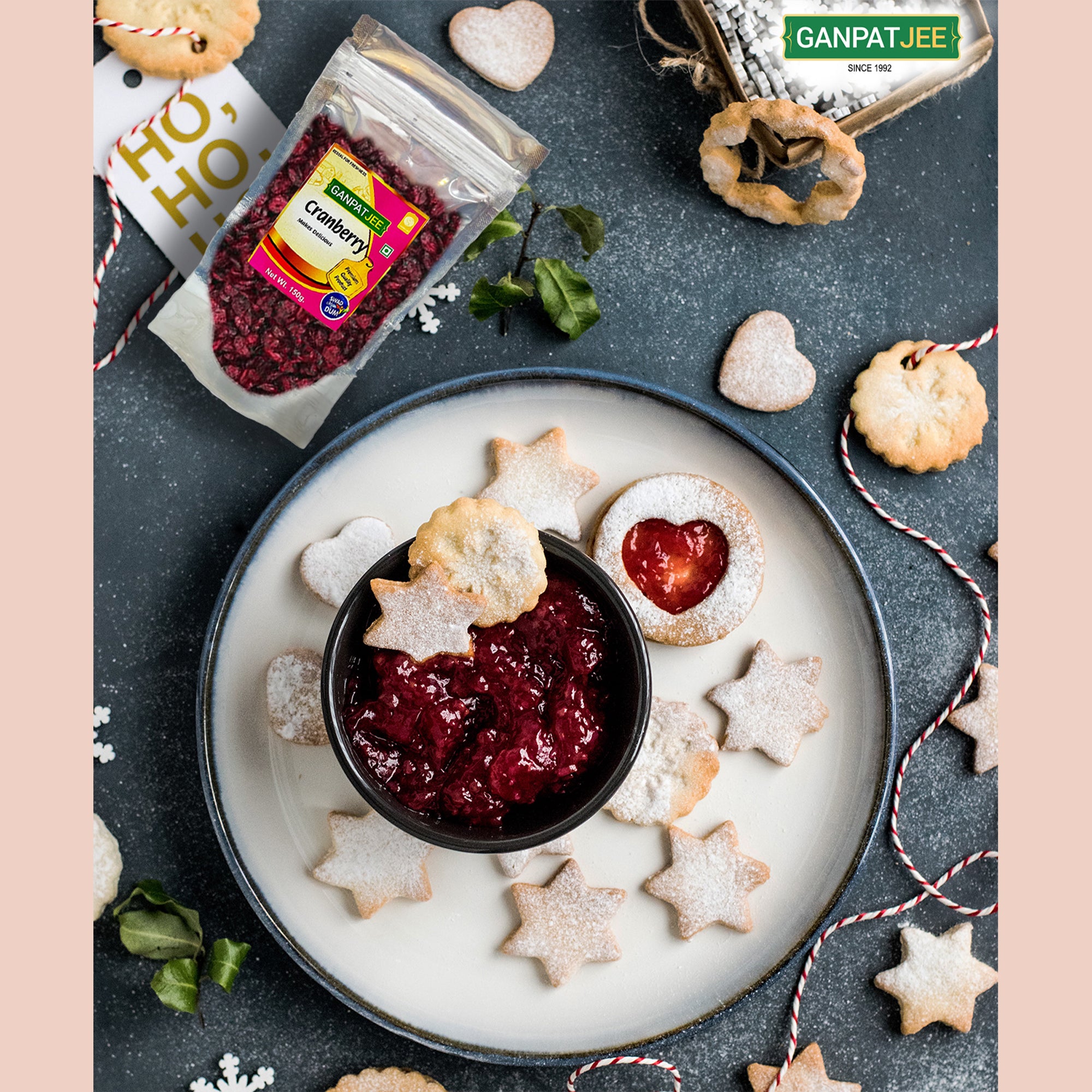 Ganpatjee Dried Cranberry 150G