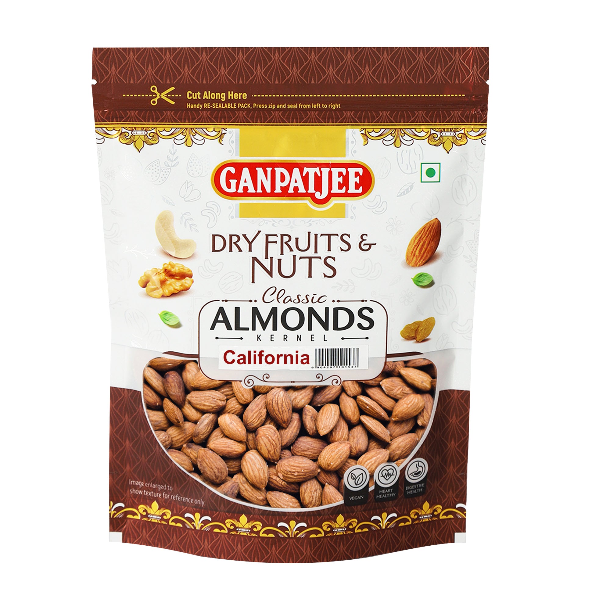 Ganpatjee Badamgiri Almonds California Premium