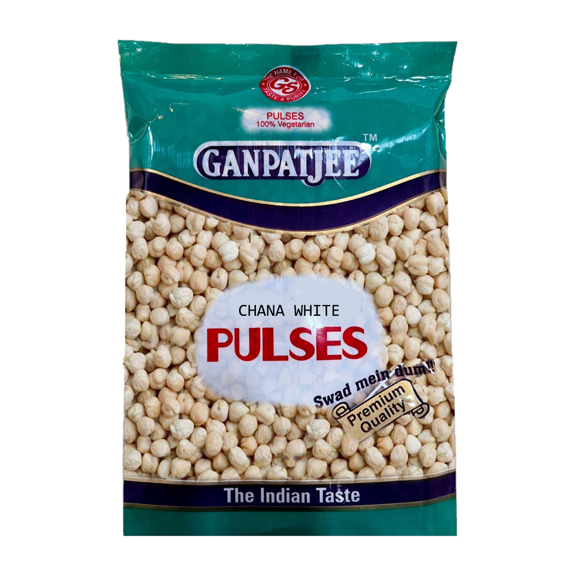 Ganpatjee White Chole/Chana 500G