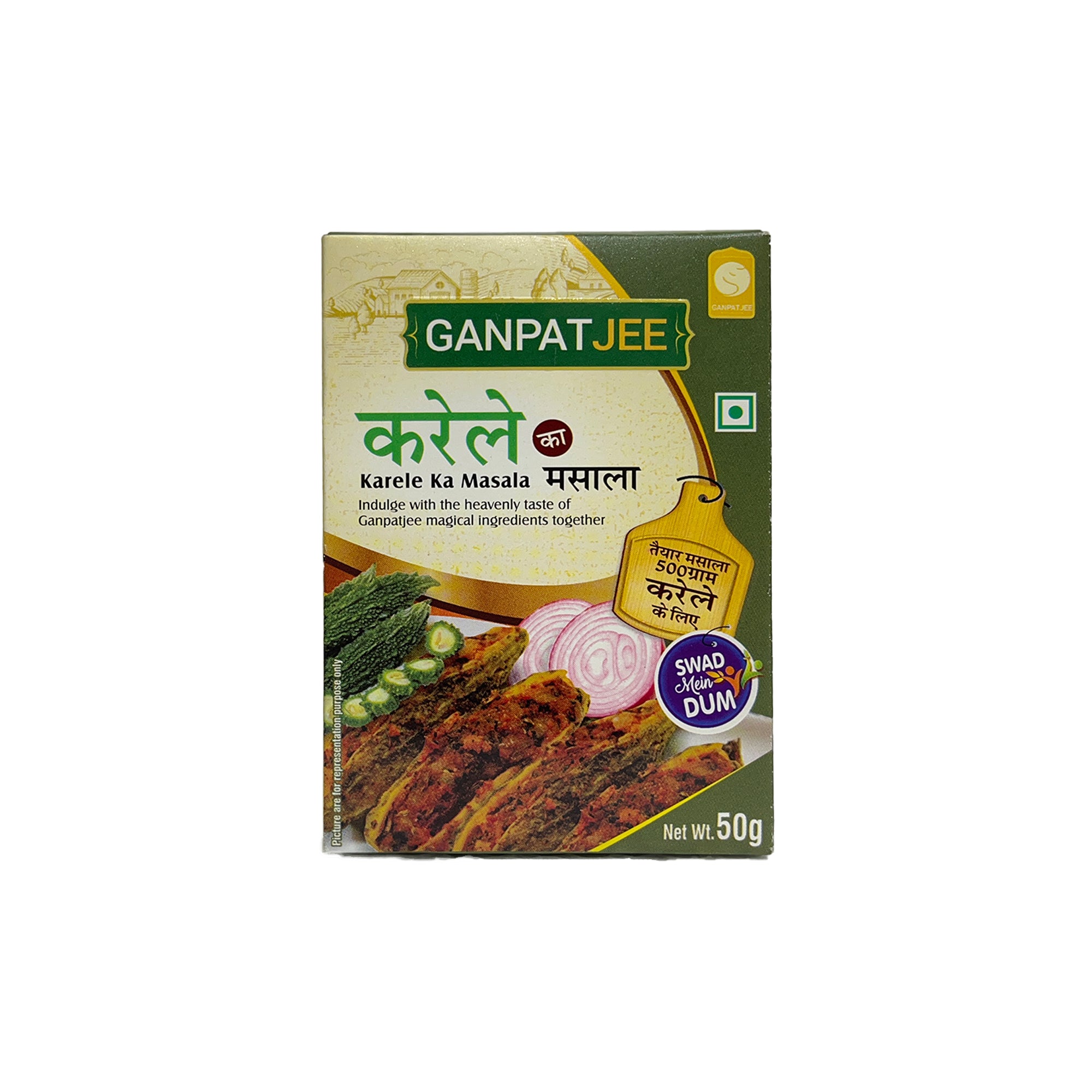 Ganpatjee Bhindi Karela masala 50g