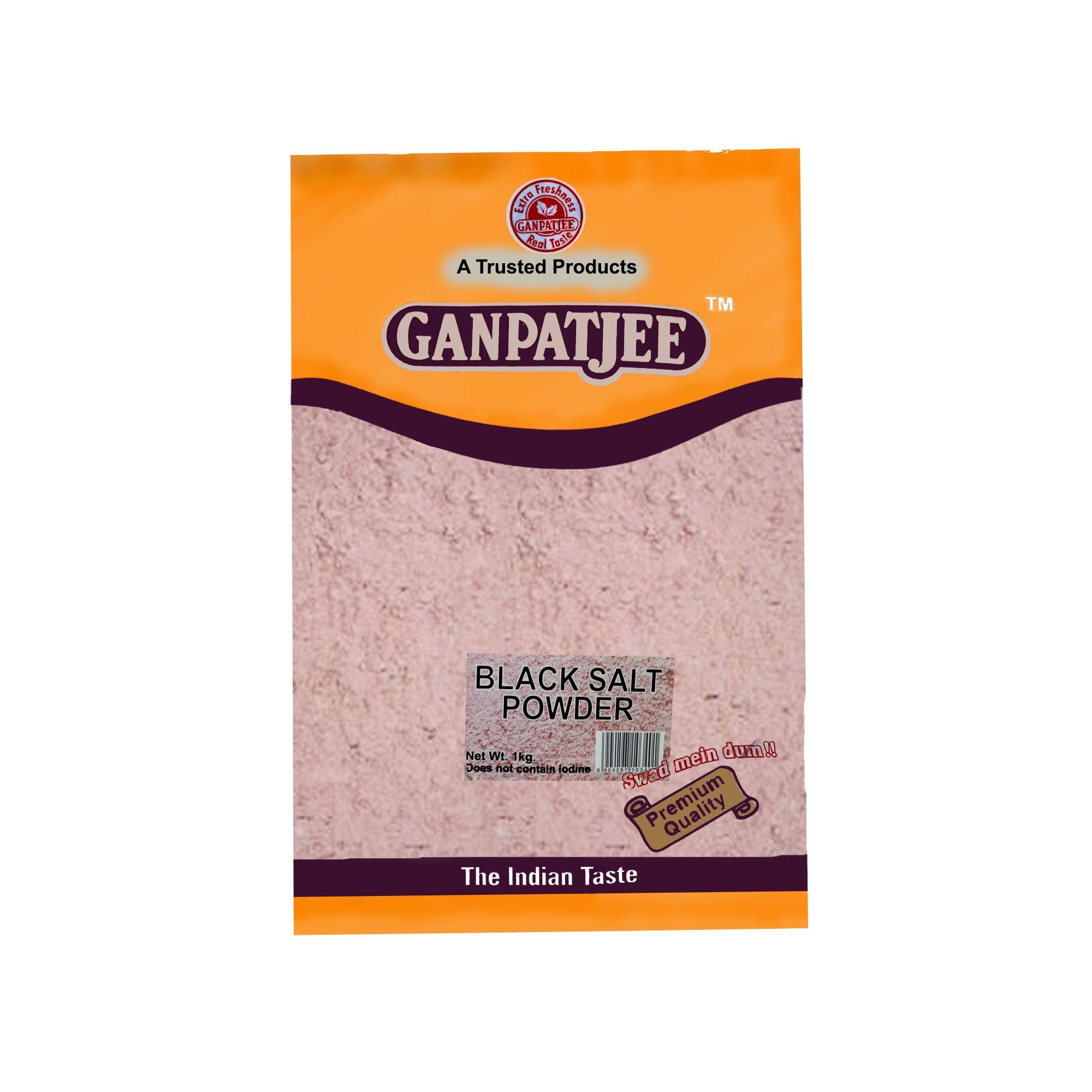 Ganpatjee Black Salt Kala Namak 1kg