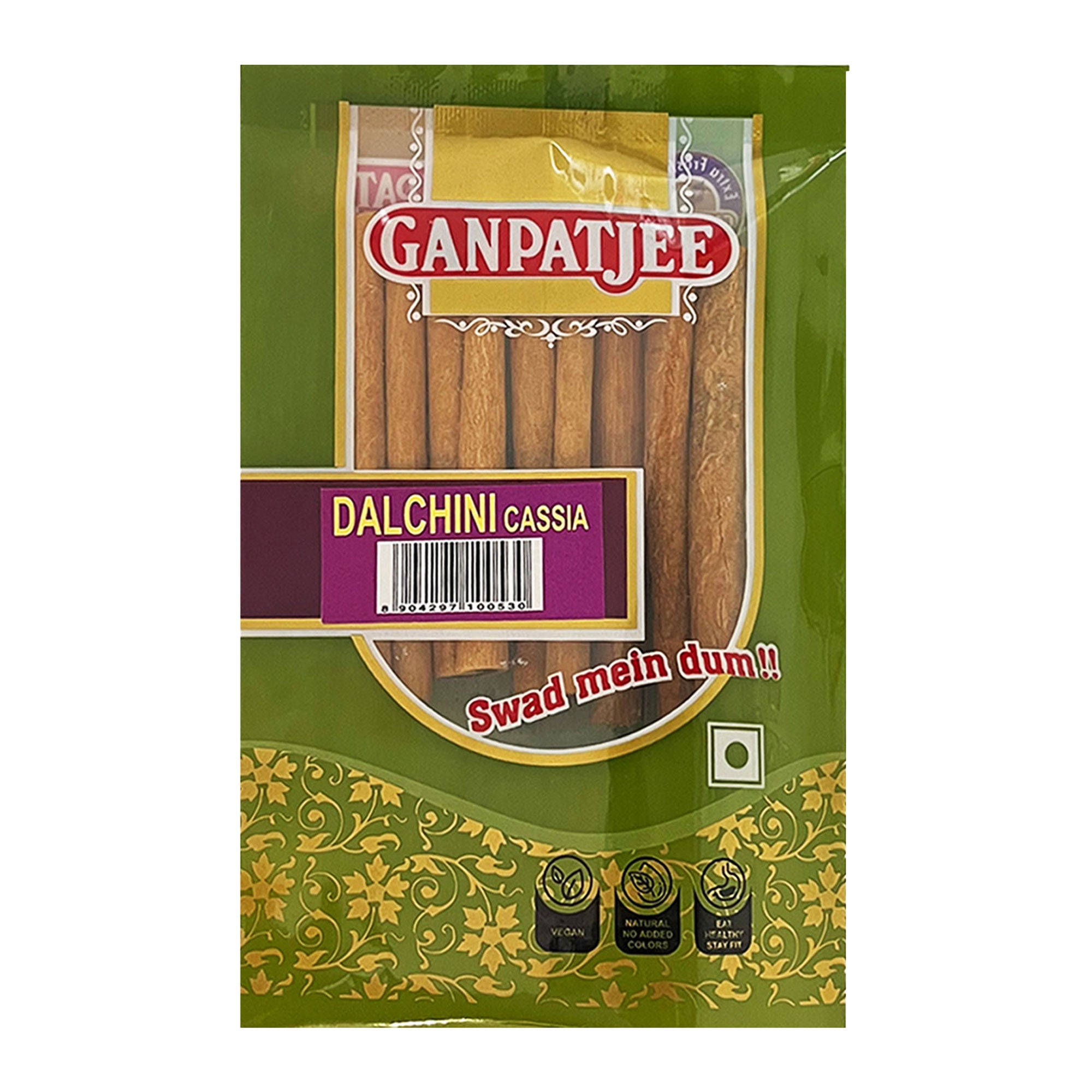 Ganpatjee Dalchini Whole Cassia Cinnamon 50g
