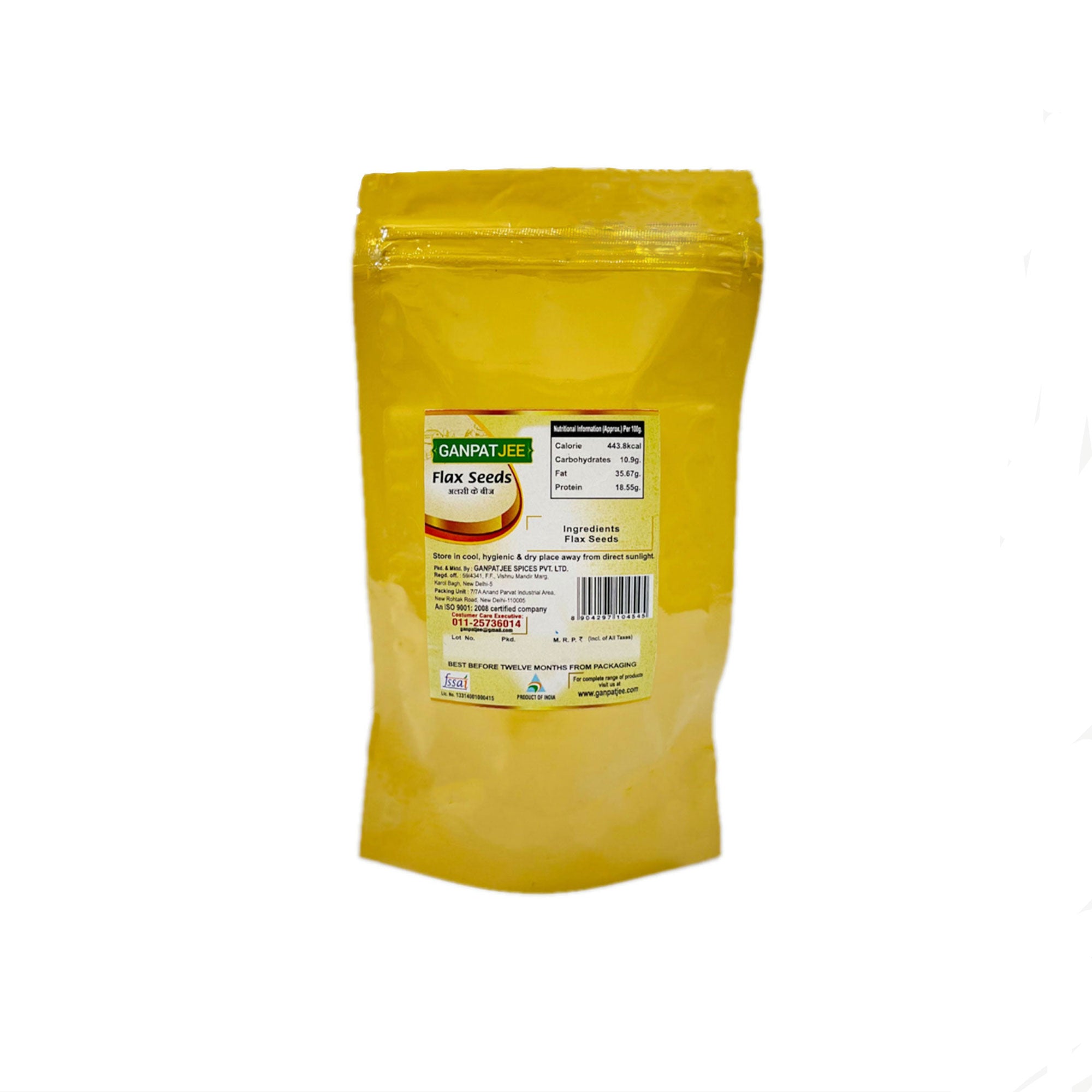 Ganpatjee Flax Seeds 200G | Alcee Seeds